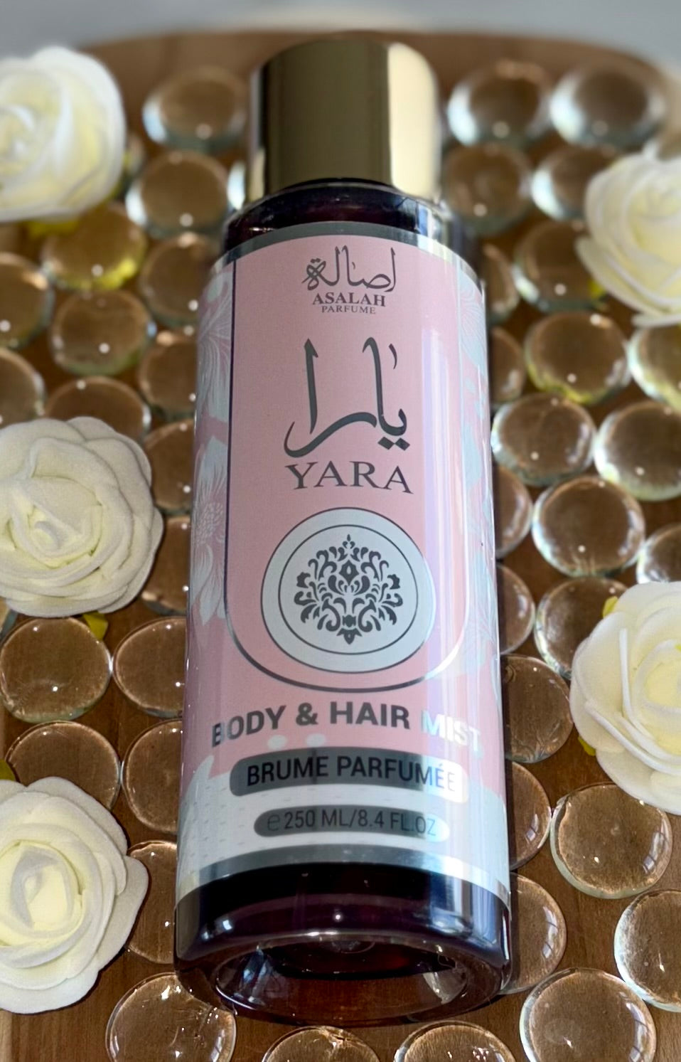 Brume Yara Rose DUBAÏ Corps&Cheveux 250ML