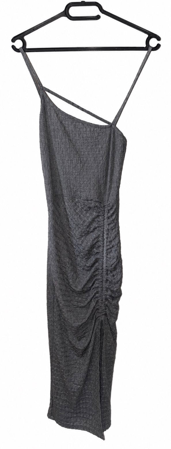 Robe longue fente ajustable