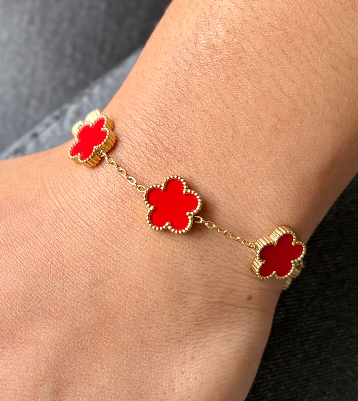 Bracelet trèfle