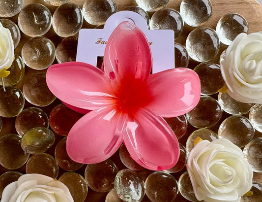 Pince à cheveux fleur