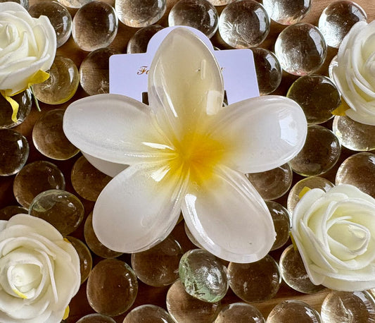 Pince à cheveux fleur