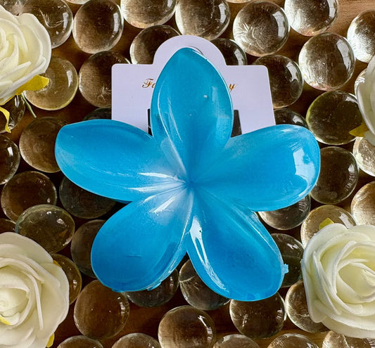 Pince à cheveux fleur