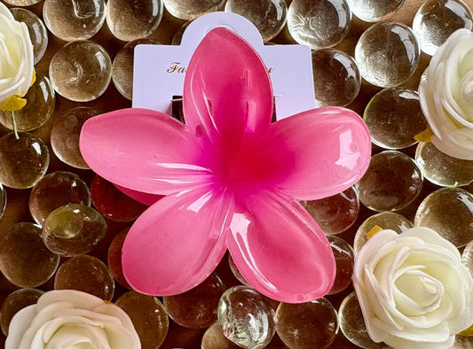 Pince à cheveux fleur
