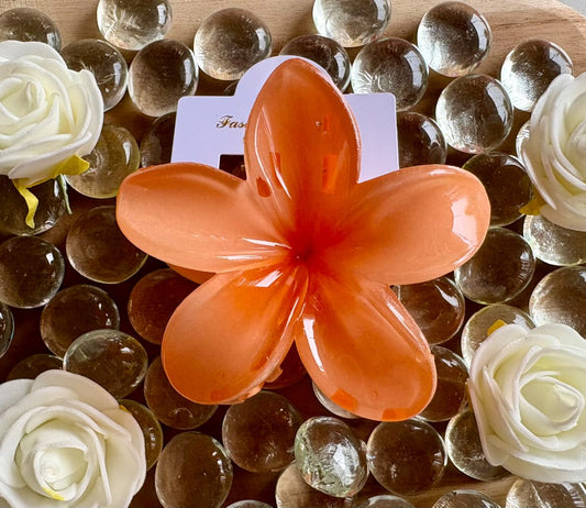 Pince à cheveux fleur