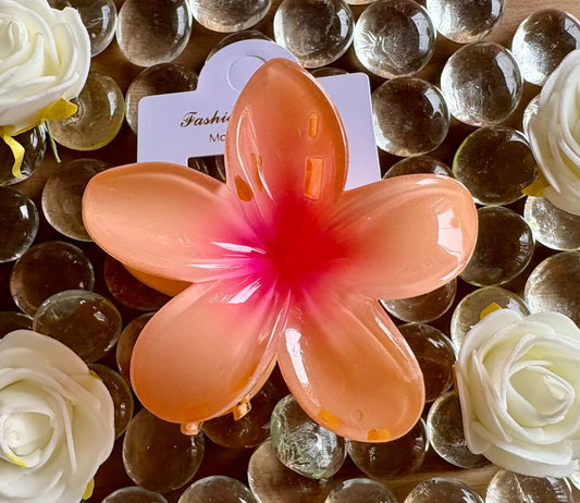 Pince à cheveux fleur