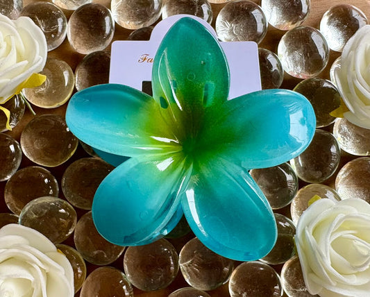 Pince à cheveux fleur