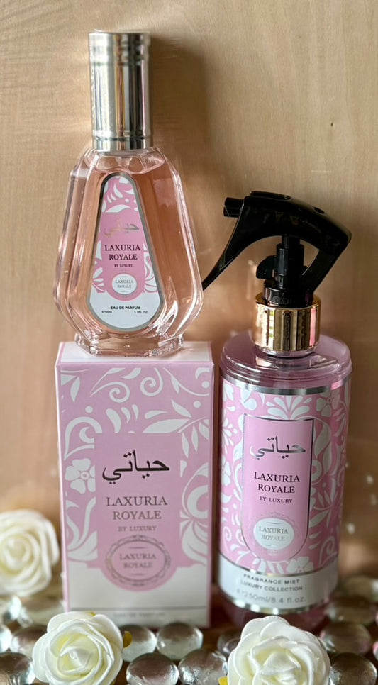 Coffret YARA ROSE – Parfum & Spray Maison