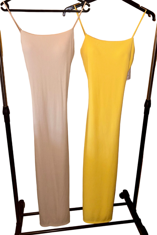 Robe longue avec coquille