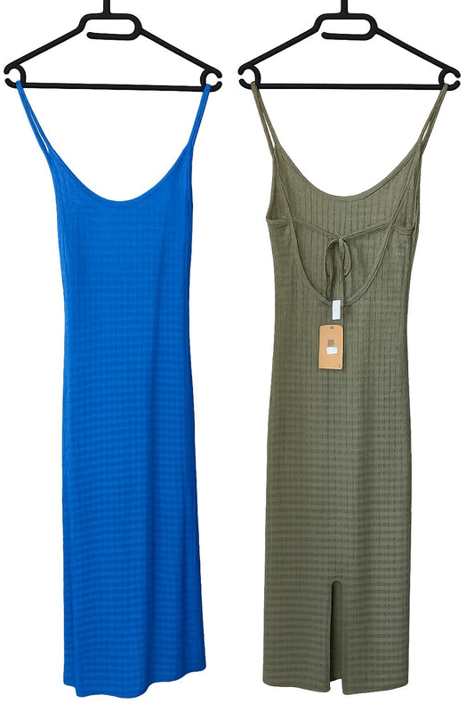 Robe longue dos ouvert