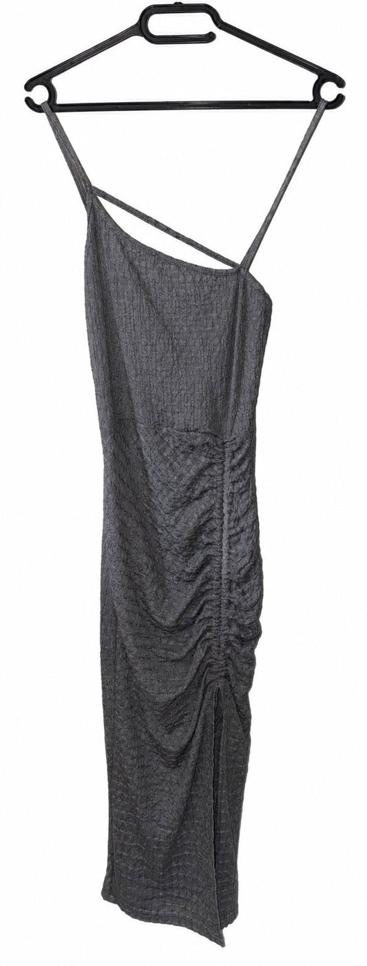 Robe longue fente ajustable
